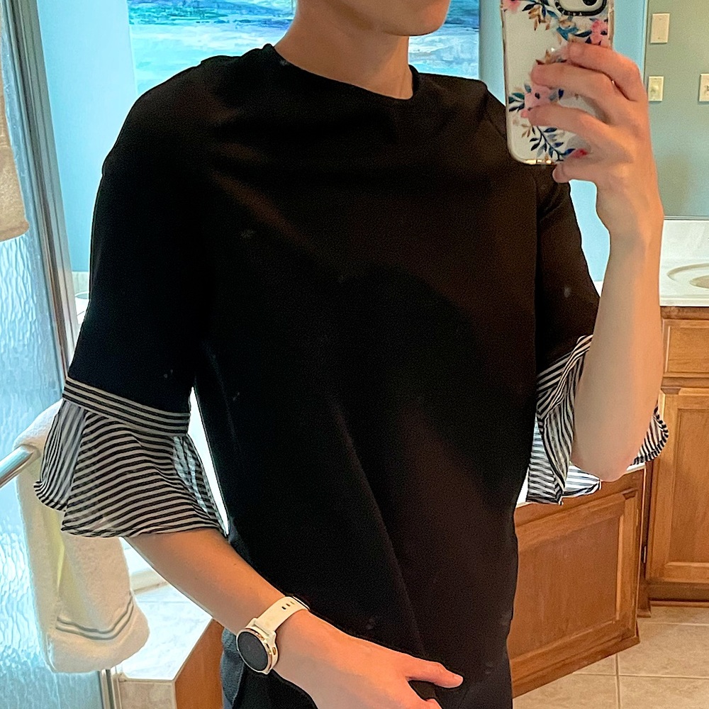 Black CHICO’s Fashion Top